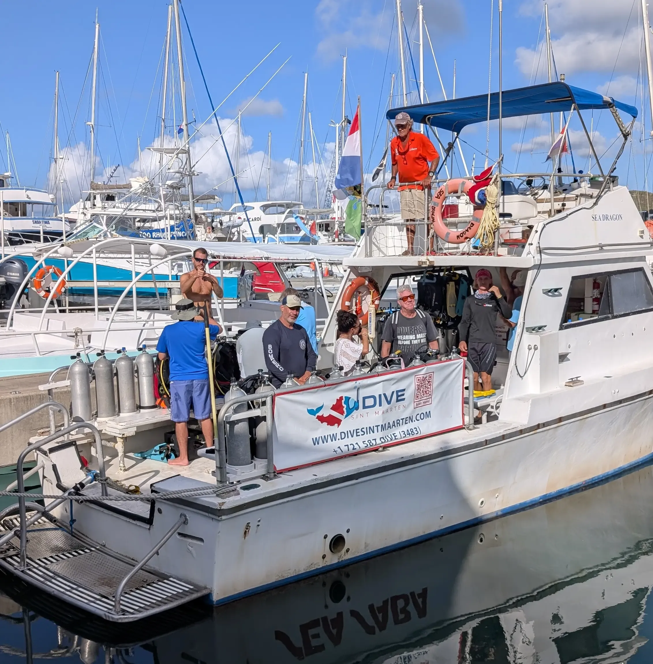 dive-sint-maarten-boat
